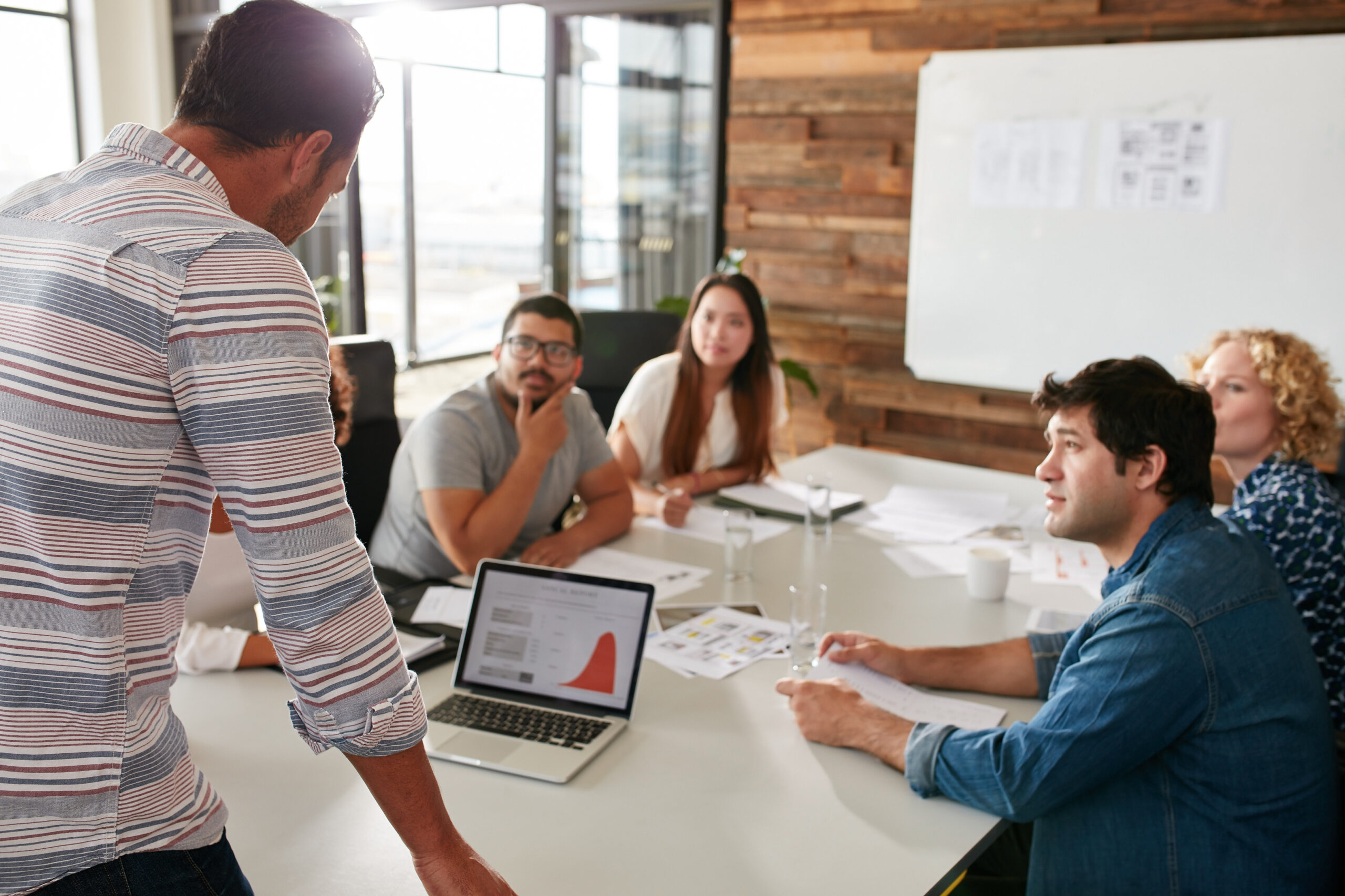 businessman partnering with a direct marketing agency